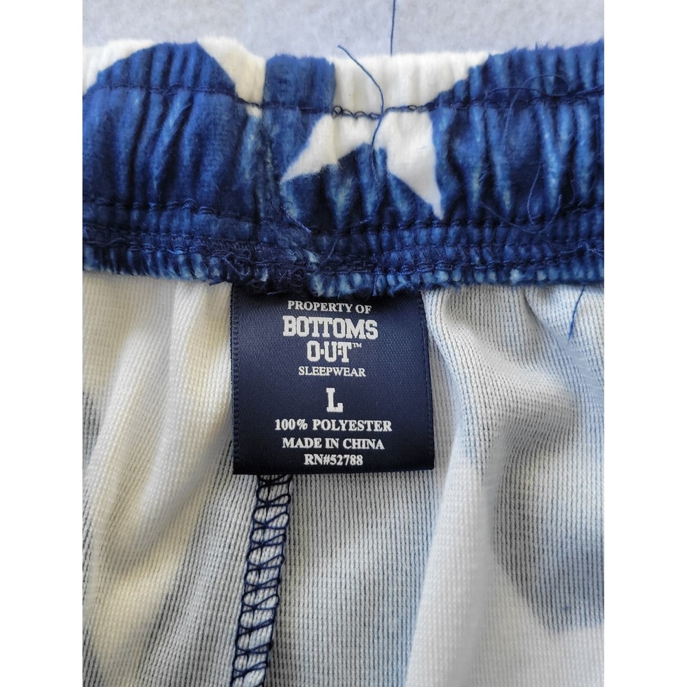 Bottoms‎ OUT Mens Stars Mink Fleece Lounging Pajama Pants Size   Large - Picture 7 of 11